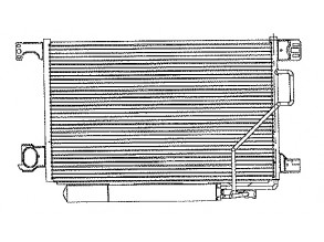 Condenser - Mercedes Benz C-Class 2004